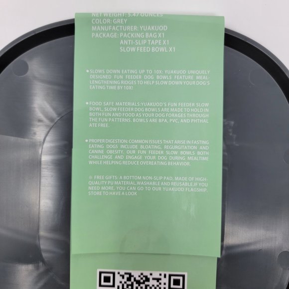 Yuakuod Slow Feeder Pet Bowl - Picture 12 of 12